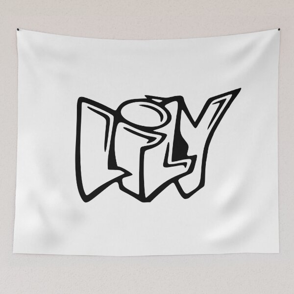 Item preview, Lily - Graffiti Name Design designed and sold by NameThatShirt.