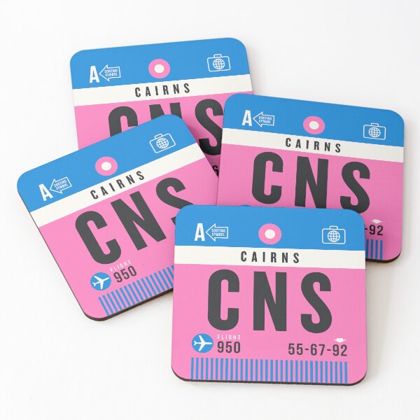 Item preview, Luggage Tag A - CNS Cairns Australia designed and sold by VoodooCircus.