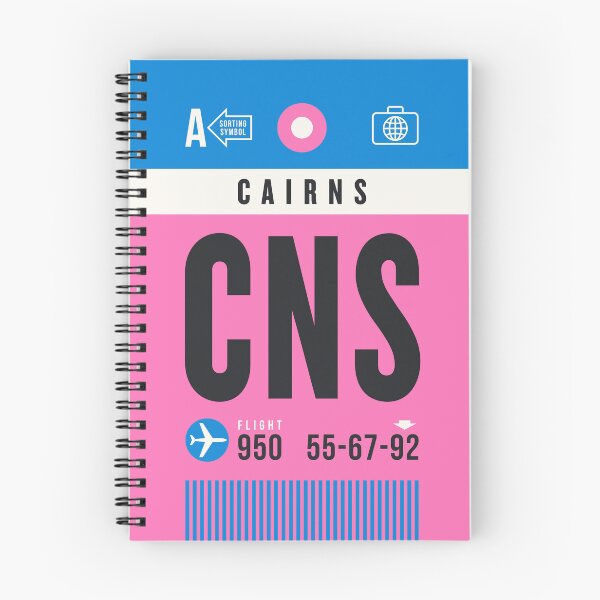 Item preview, Luggage Tag A - CNS Cairns Australia designed and sold by VoodooCircus.
