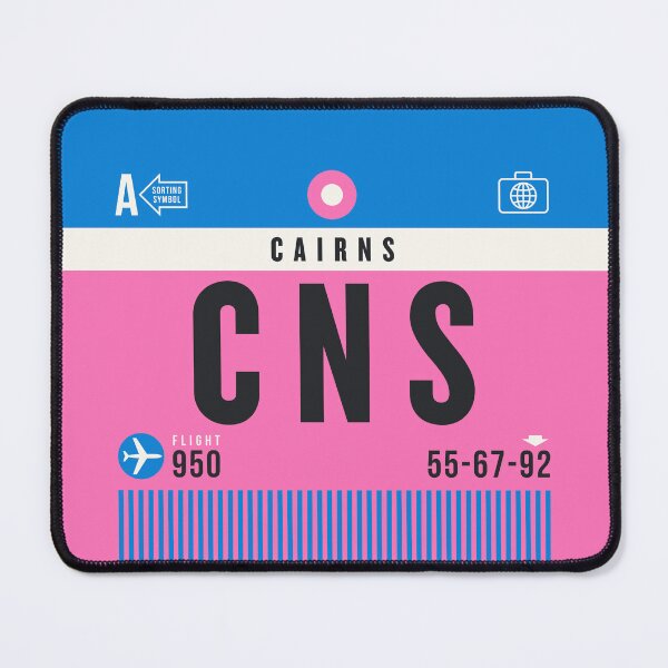 Item preview, Luggage Tag A - CNS Cairns Australia designed and sold by VoodooCircus.