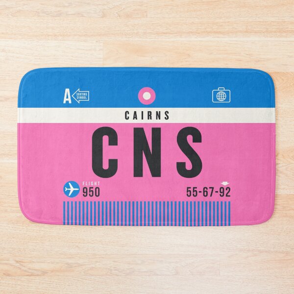 Item preview, Luggage Tag A - CNS Cairns Australia designed and sold by VoodooCircus.