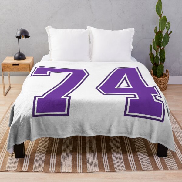 Item preview, Purple Number 74 lucky sports jersey seventy four designed and sold by HeavyStyle.