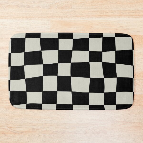 Item preview, Hand Drawn Checkerboard Pattern (black/cream) designed and sold by Design Minds Boutique.