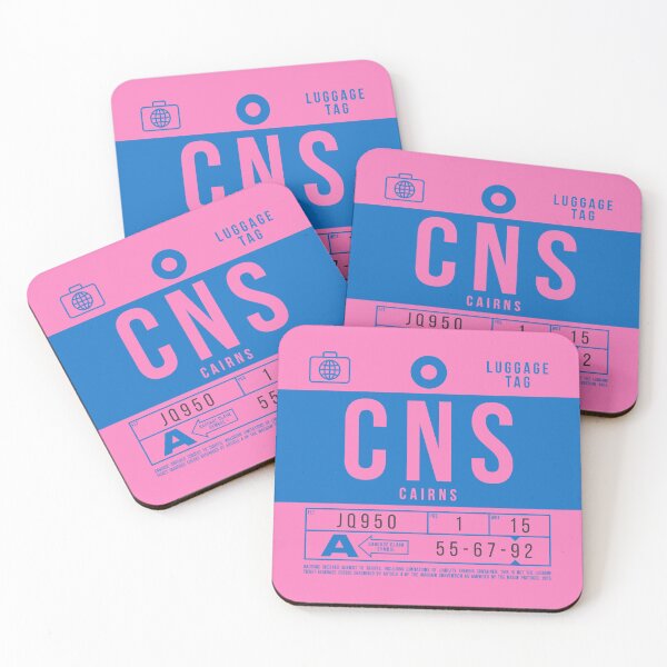 Item preview, Luggage Tag B - CNS Cairns Australia designed and sold by VoodooCircus.