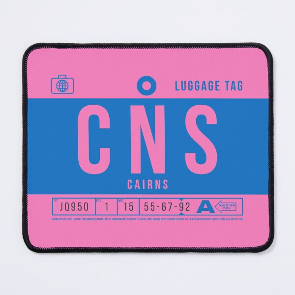 Item preview, Luggage Tag B - CNS Cairns Australia designed and sold by VoodooCircus.