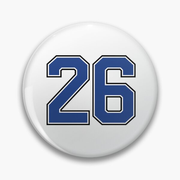 Item preview, Number 26 lucky sports jersey twenty six designed and sold by HeavyStyle.