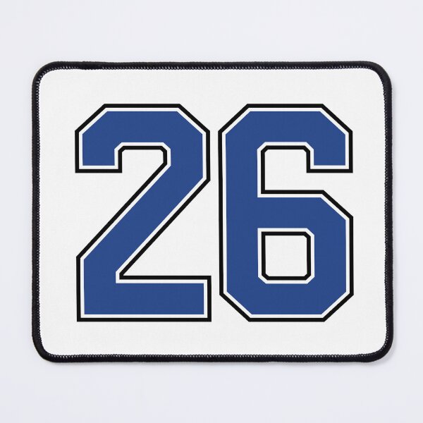 Item preview, Number 26 lucky sports jersey twenty six designed and sold by HeavyStyle.