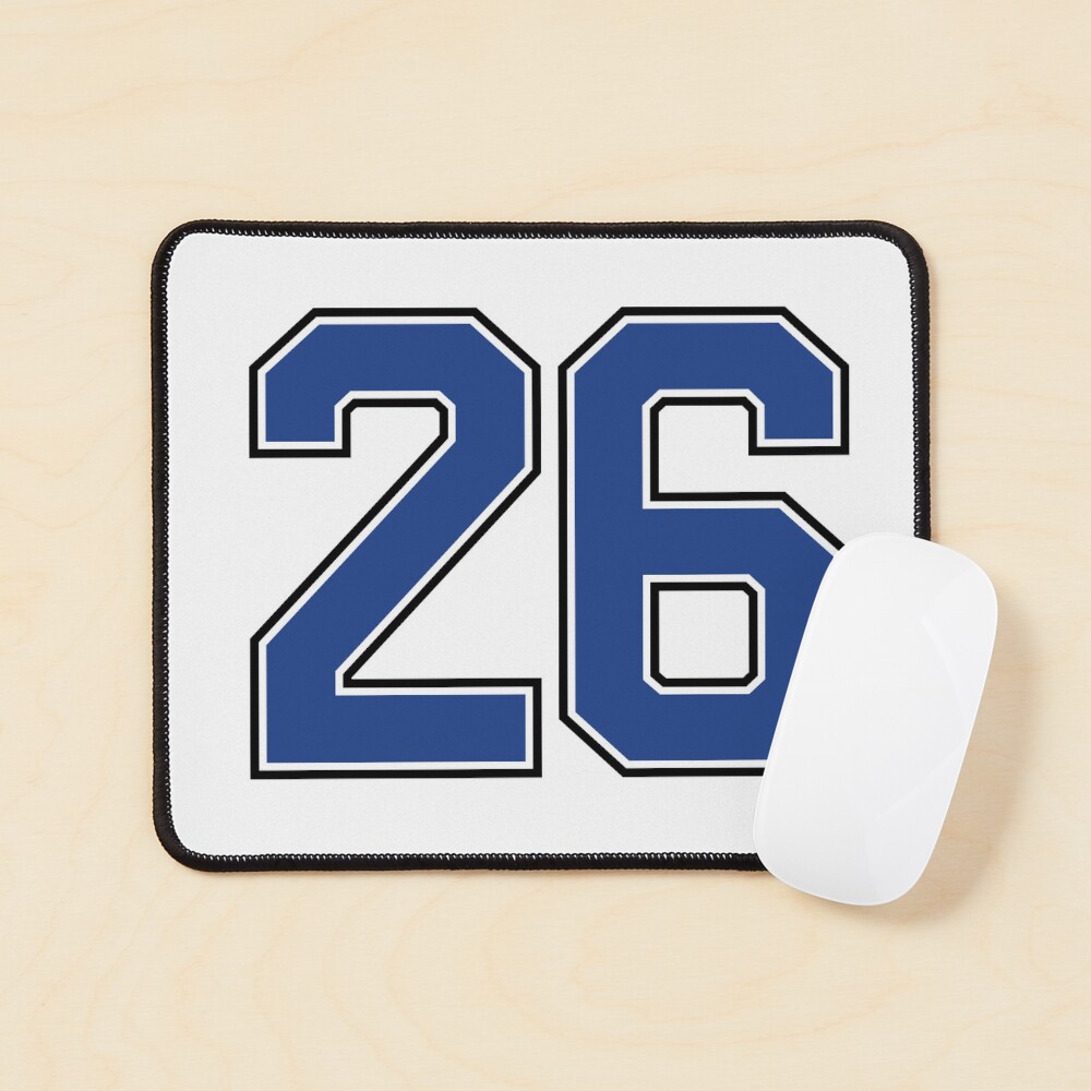 Number 26 lucky sports jersey twenty six