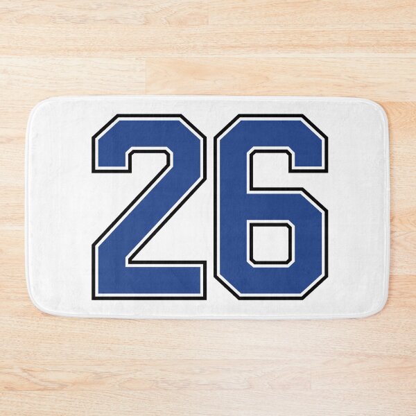 Item preview, Number 26 lucky sports jersey twenty six designed and sold by HeavyStyle.