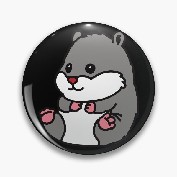 Aperçu de l'œuvre Hamster mignon gris créée et vendue par FerrenSmall.