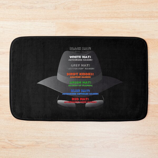 Item preview, HACKERS OF MANY HATS designed and sold by THE AMERICAN TEEVANGELIST.