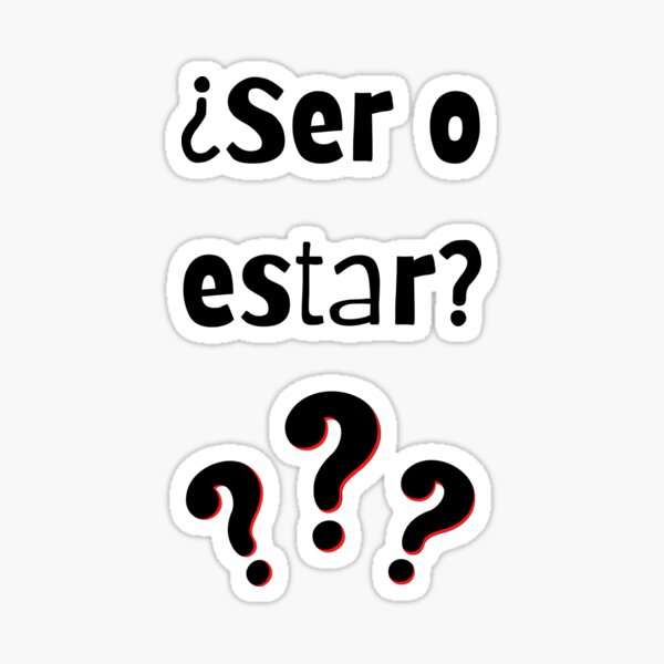 To be? Sticker