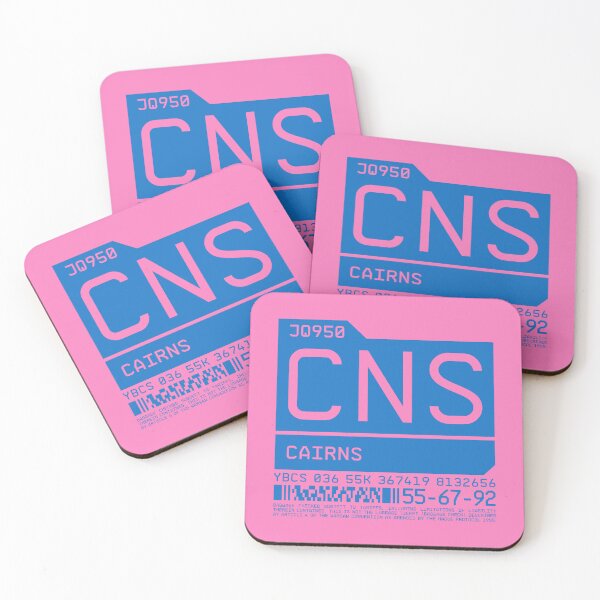Item preview, Luggage Tag C - CNS Cairns Australia designed and sold by VoodooCircus.