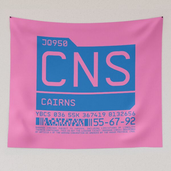 Item preview, Luggage Tag C - CNS Cairns Australia designed and sold by VoodooCircus.