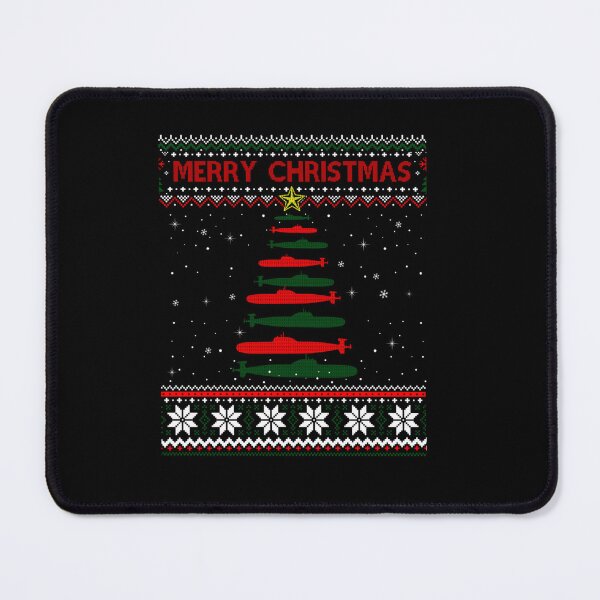 Item preview, SUBMARINE NAVY MILITARY TREE FUNNY UGLY CHRISTMAS designed and sold by sobriowslen.