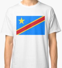 Flag of the Democratic Republic of Congo Classic T-Shirt