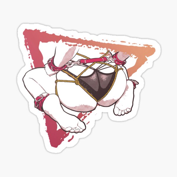 Item preview, Leather harness artwork - Cuffs butt peach designed and sold by PraetorianX.