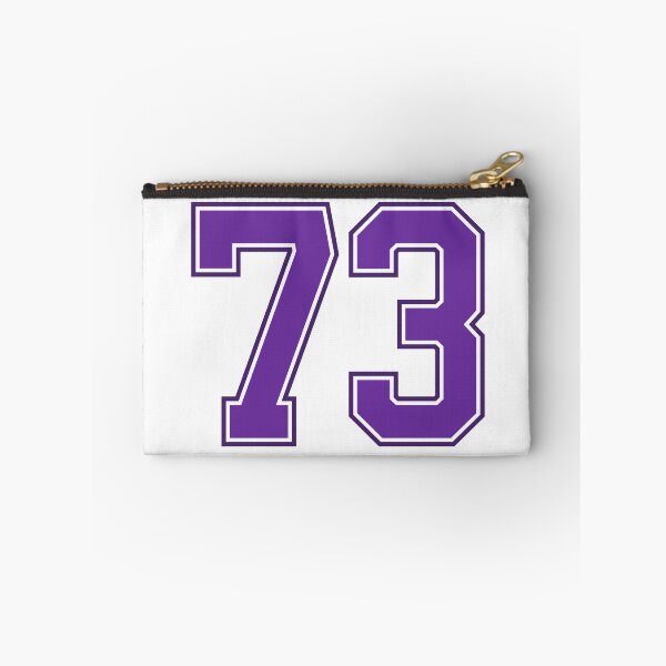 Item preview, Purple Number 73 lucky sports jersey seventy three designed and sold by HeavyStyle.