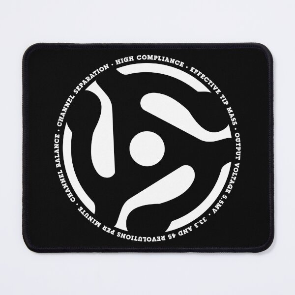 Item preview, Vinyl Records Collector DJ Audiophile Adaptor designed and sold by MintaApparel.