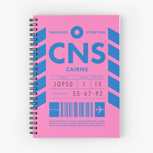 Item preview, Luggage Tag D - CNS Cairns Australia designed and sold by VoodooCircus.