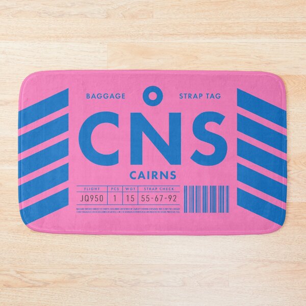 Item preview, Luggage Tag D - CNS Cairns Australia designed and sold by VoodooCircus.
