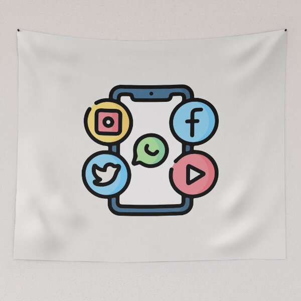 Item preview, Social Media designed and sold by Abrarhussain.