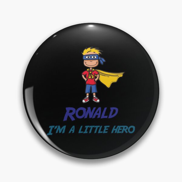 Item preview, My Name Is Ronald I’m A Little Hero Racerback Tank Top designed and sold by addeoovrteqt.