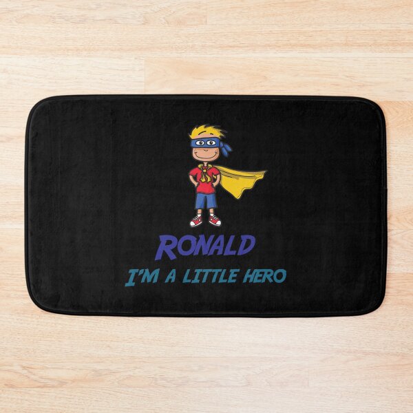 Item preview, My Name Is Ronald I’m A Little Hero Racerback Tank Top designed and sold by addeoovrteqt.