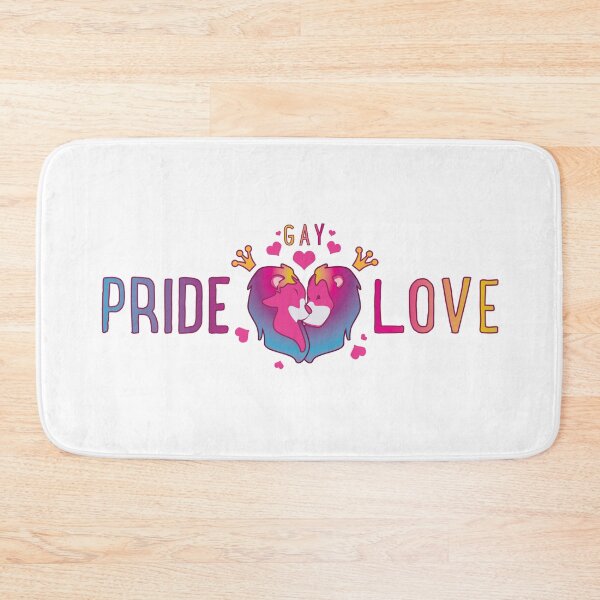 Item preview, Pride Gay Love Lion Art Graphic designed and sold by masatomio.