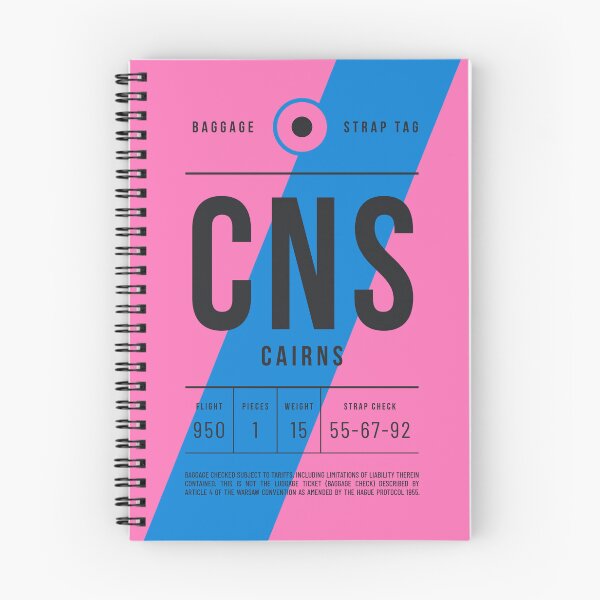 Item preview, Luggage Tag E - CNS Cairns Australia designed and sold by VoodooCircus.