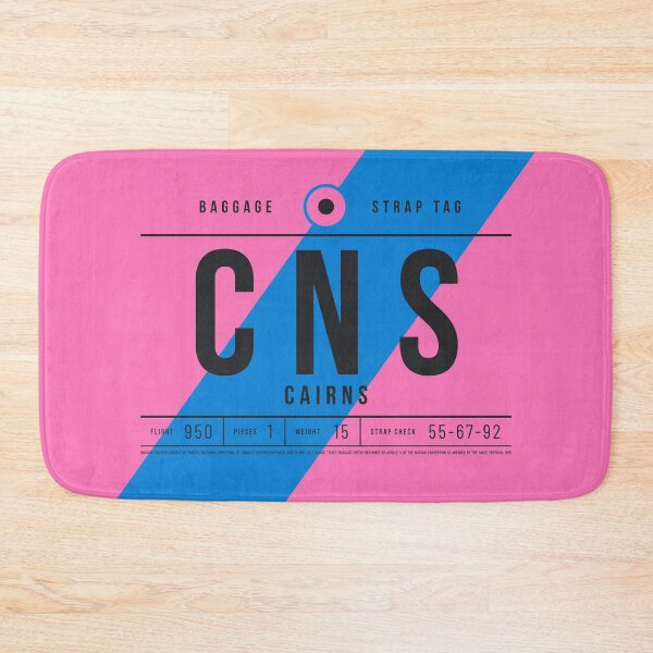 Item preview, Luggage Tag E - CNS Cairns Australia designed and sold by VoodooCircus.