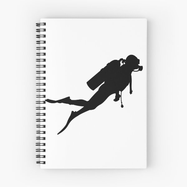 Item preview, Scuba Diver Silhouette - Black designed and sold by Gifts and more.