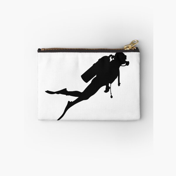 Item preview, Scuba Diver Silhouette - Black designed and sold by Gifts and more.