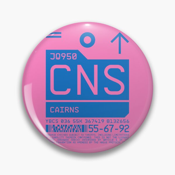 Item preview, Luggage Tag C - CNS Cairns Australia designed and sold by VoodooCircus.