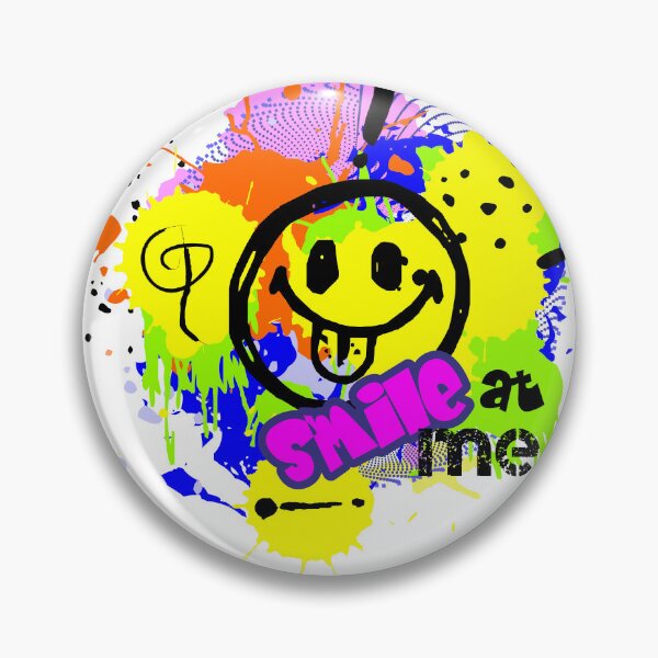 Item preview, Graffiti street art smile at me funny fashion graphic designed and sold by Mattaxdesign.