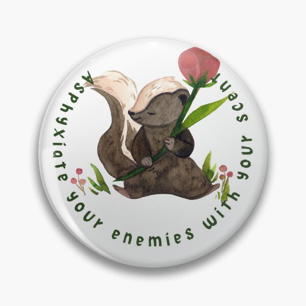 Item preview, The skunk suffocates your enemies with your scent designed and sold by Scopestor.