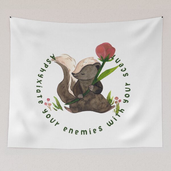 Item preview, The skunk suffocates your enemies with your scent designed and sold by Scopestor.