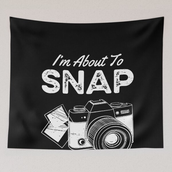 Item preview, About To Snap Camera Lovers Photojournalist Videography designed and sold by TobyLewis1592.