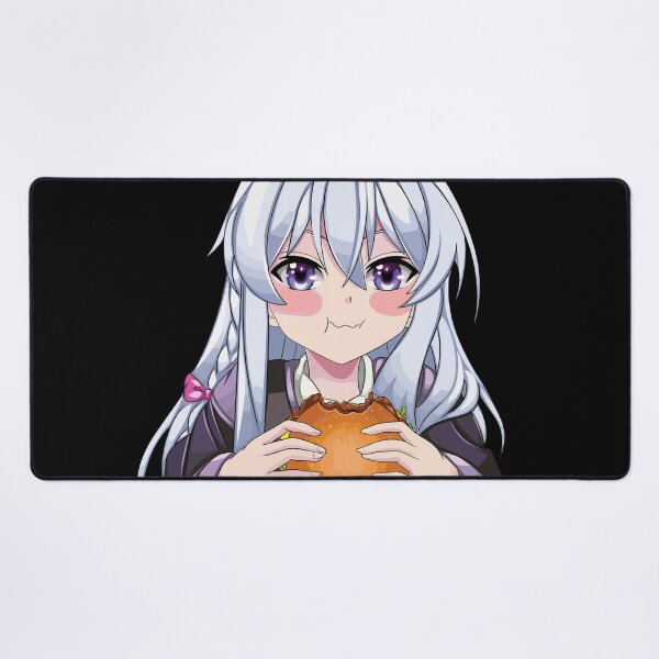 Item preview, Elaina Eating Burger Peeker designed and sold by VicNormandin.