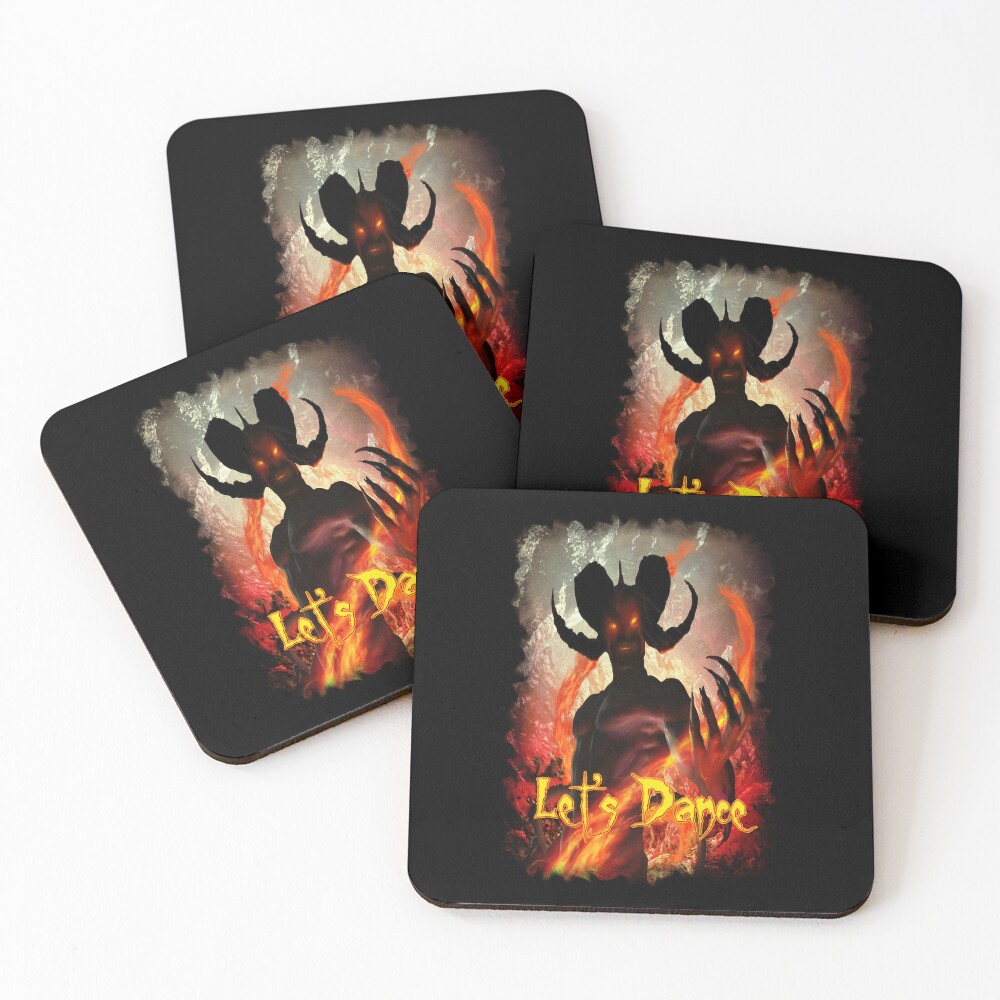 Item preview, Coasters (Set of 4) designed and sold by GothCardz.