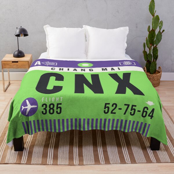 Item preview, Luggage Tag A - CNX Chiang Mai Thailand designed and sold by VoodooCircus.