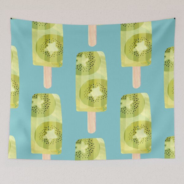 Item preview, Kiwi popsicle designed and sold by Holly McKelvey.