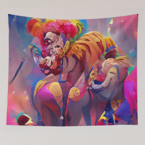 Item preview, Circus | Artificial Inteligence Generated Art designed and sold by AllAboutAI.