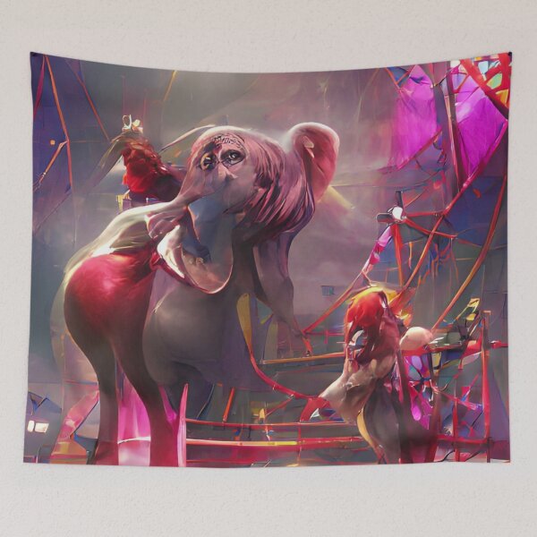 Item preview, Circus | Artificial Inteligence Generated Art designed and sold by AllAboutAI.