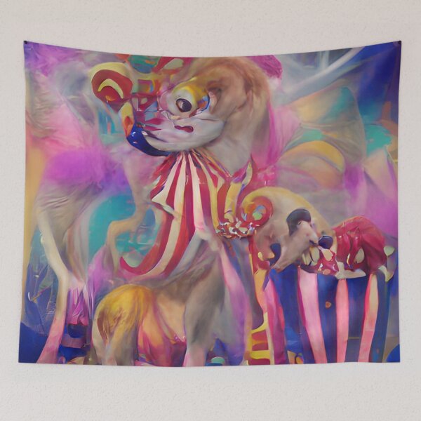 Item preview, Circus | Artificial Inteligence Generated Art designed and sold by AllAboutAI.