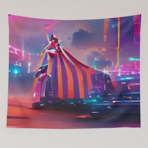 Item preview, Circus | Artificial Inteligence Generated Art designed and sold by AllAboutAI.