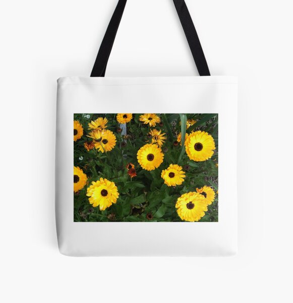 Sunshine in Saira's garden All Over Print Tote Bag
