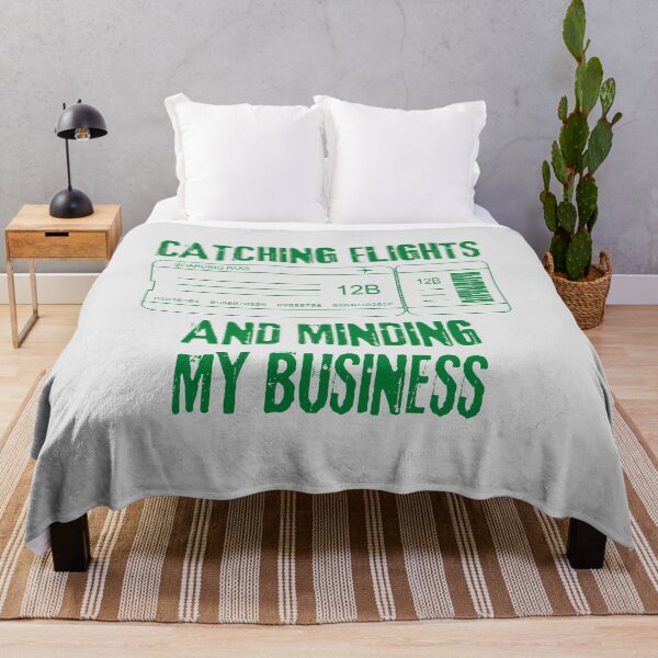 Item preview, Catching Flights And Minding My Business designed and sold by RedTomasB.