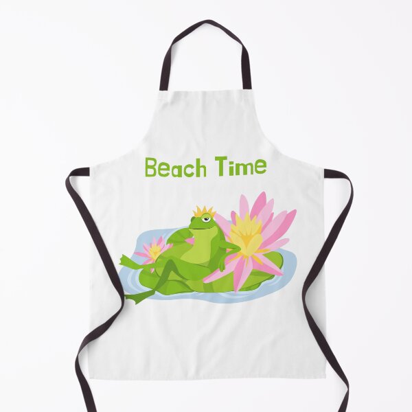 Item preview, Frog At The Beach | Beach Time designed and sold by azy2shop.
