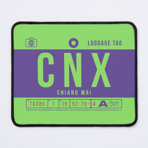 Item preview, Luggage Tag B - CNX Chiang Mai Thailand designed and sold by VoodooCircus.